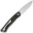 Нож NL Knives Frodo 2.0 Drop сталь M398 рукоять Chaotic Black CF