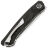 Нож NL Knives Frodo 2.0 Drop сталь M398 рукоять Chaotic Black CF