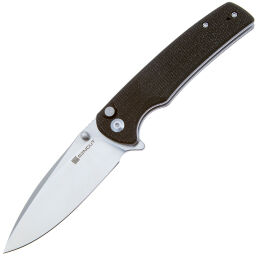Нож Sencut Sachse Satin сталь 9Cr18MoV рукоять Black Micarta (S21007-1)