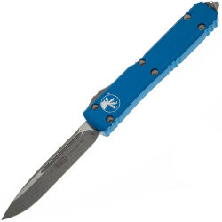 Нож Microtech Ultratech S/E apocalyptic сталь M390 рукоять Blue Aluminium (121-10APBL)