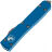 Нож Microtech Ultratech S/E apocalyptic сталь M390 рукоять Blue Aluminium (121-10APBL)