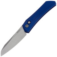 Нож Pro-Tech Oligarch stonewash сталь MagnaCut рукоять Blue Aluminium (DS101-Blue)