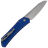 Нож Pro-Tech Oligarch stonewash сталь MagnaCut рукоять Blue Aluminium (DS101-Blue)