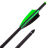 Стрела для арбалета карбон Centershot Toxic Carbon 20" Half Moon Nock