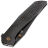 Нож Kansept Deadite blackwash сталь S35VN рукоять Blackwash Ti/Shred Carbon Fiber