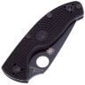 Нож Spyderco Tenacious LTW Black Serrated сталь 8Cr13MoV рукоять Black FRN (C122SBBK)