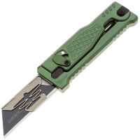 Нож Reate EXO-U-V2 сталь Stainless steel рукоять Diamond Pattern/Green Aluminium