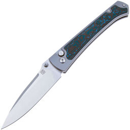 Нож Artisan Cutlery Andromeda сталь M390 рукоять Arctic Storm FatCarbon/Ti