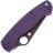 Нож Spyderco Paramilitary 2 Black сталь Cru-Wear рукоять Purple G10 (C81GPPRBK2)