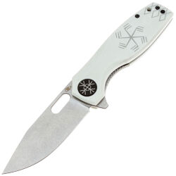 Нож Reptilian Тобол-03 сталь D2 рукоять White G10