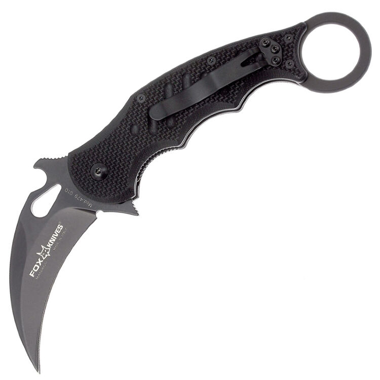 Нож FOX Karambit сталь N690Co рук. G10 (479)