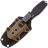 Нож N.C. Custom Grave stonewash сталь AUS-10 рукоять Black G10