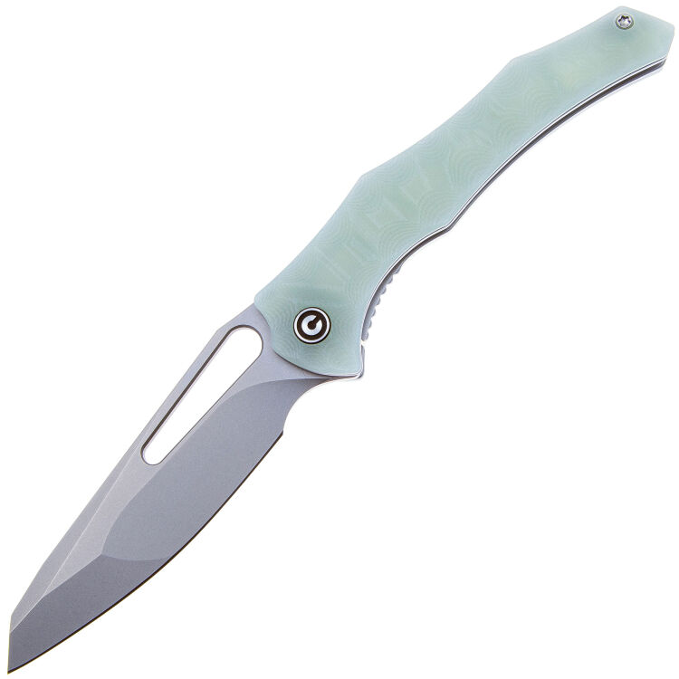 Нож CIVIVI Spiny Dogfish stonewash сталь 14C28N рукоять Natural G10 (C22006-2)