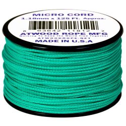 Паракорд Atwoodrope Micro Cord Teal 38м