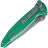 Нож Microtech SOCOM Elite S/E apocalyptic сталь M390 рукоять Turquoise Aluminium (160-10APT)