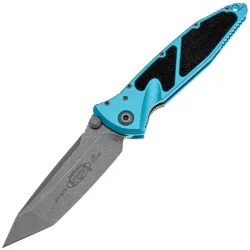 Нож Microtech SOCOM Elite T/E apocalyptic сталь M390 рукоять Turquoise Aluminium (160-10APTQ)