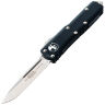 Нож Microtech UTX-85 S/E satin сталь M390 рукоять Black Aluminium (231-4)