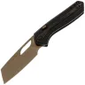 Нож Vosteed Kroc copper dune сталь S35VN рукоять Black Aluminum/Topo G10