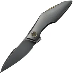 Нож WE Knife Krait Snake polished gray сталь M390 рукоять Gray Titanium (WE24084-3)