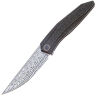 Нож WE Knife Cybernetic сталь Hakkapella Damasteel рукоять Blackwash Ti (WE22033-DS1)