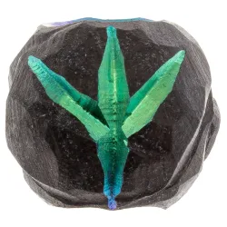 Бусина темлячная Legenti Руна Альгиз Titanium