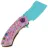 [Уценка] Нож Kansept Mini Korvid blue сталь 154CM рукоять Donut G10