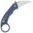 Нож Boker Plus HEL Karambit сталь 154CM рукоять Blue/Grey G10 (01BO516)