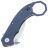 Нож Boker Plus HEL Karambit сталь 154CM рукоять Blue/Grey G10 (01BO516)