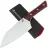 Нож кухонный Microtech 6" Santoku сталь M390MK рукоять Merlot G10 (3200-10MR)