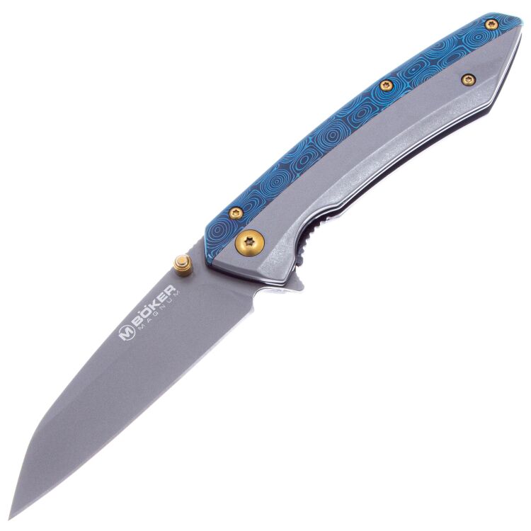 Нож Boker Magnum Cobalt сталь 440A рукоять сталь (01RY288)