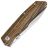 Нож FOX The Sicilian satin сталь N690Co рукоять Bocote Wood (FX-525 B)