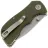 Нож Kubey Karaji beadblast сталь 14C28N рукоять Green G10