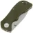 Нож Kubey Karaji beadblast сталь 14C28N рукоять Green G10