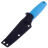 Нож Owl Knife North-XS сталь M390 рукоять микарта Джинс голубая
