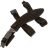 Мачете Fox Extreme Tactical Kukri Tan сталь N690 рукоять Forprene (FX-9CM05 BT)
