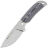 Нож Real Steel Hunter 165 сталь 12C27 рукоять Black/White G10 (3531)