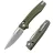 Нож Real Steel Vena stonewash сталь Nitro-V рукоять OD Green G10 (7191SG)