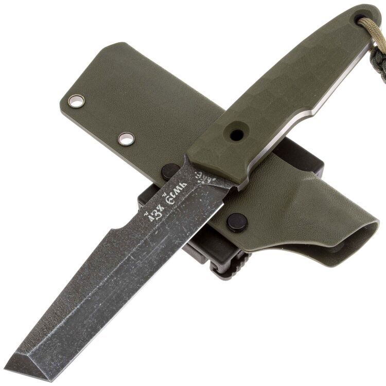 Нож Азъ Есмь Усердие сталь N690 рукоять Olive G10