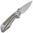 Нож Real Steel Delta 2600 сталь S35VN рукоять Titanium/Green Micarta (7101G)