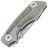 Нож Real Steel Delta 2600 сталь S35VN рукоять Titanium/Green Micarta (7101G)
