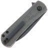 Нож Kizer Yorkie Black сталь M390 рукоять Black/Grey Micarta