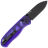 Нож Kizer Drop Bear black сталь Nitro-V рукоять Purple plastic