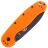 Нож ESEE Avispa black сталь AUS-8 рукоять Orange GFN (BRK1301ORB)