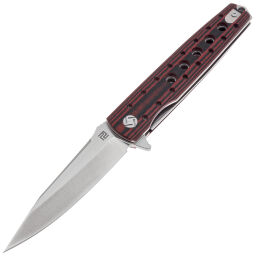 Нож Artisan Cutlery Virgina сталь S35VN рукоять Black/Red G10