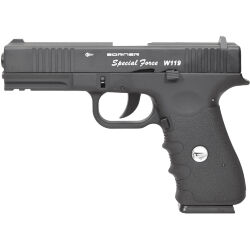Пистолет пневматический Borner Special Force W119 (Glock 17)