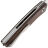 Нож NL Knives Frodo 2.0 Wharncliffe satin сталь M390 рукоять Ironwood