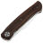 Нож NL Knives Frodo 2.0 Wharncliffe satin сталь M390 рукоять Ironwood