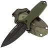Нож N.C. Custom Grave blackwash сталь AUS-10 рукоять Olive G10