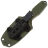 Нож N.C. Custom Grave blackwash сталь AUS-10 рукоять Olive G10