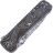 Нож QSP Hawk сталь Damascus рукоять Aluminum Foil Carbon Fiber (QS131-Q)
